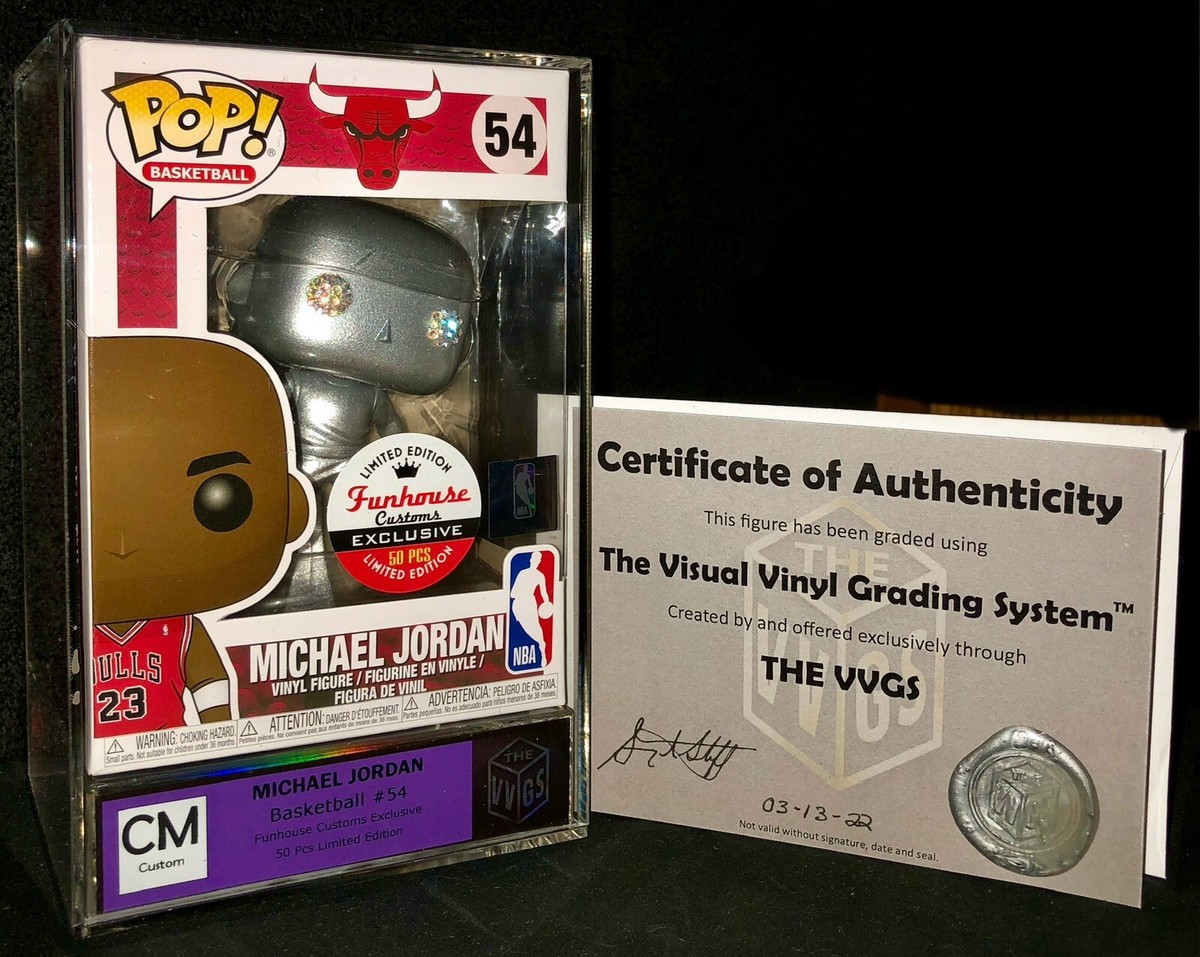VVGS ONLY 50 MADE Funhouse Michael Jordan Silver Diamond