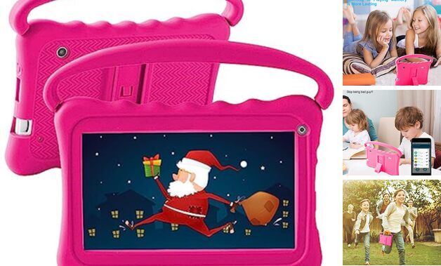 Kids Tablet 7 inch Toddler Tablet for Kids Edition Tablet with WiFi Dual Roser