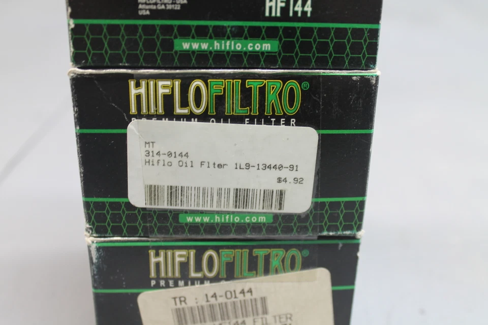 1981-83 YAMAHA MAXIM XJ650 HIFLO-FILTRO OIL FILTER (3 PACK) 1L9-13440-91 #5 - Image 3 of 4