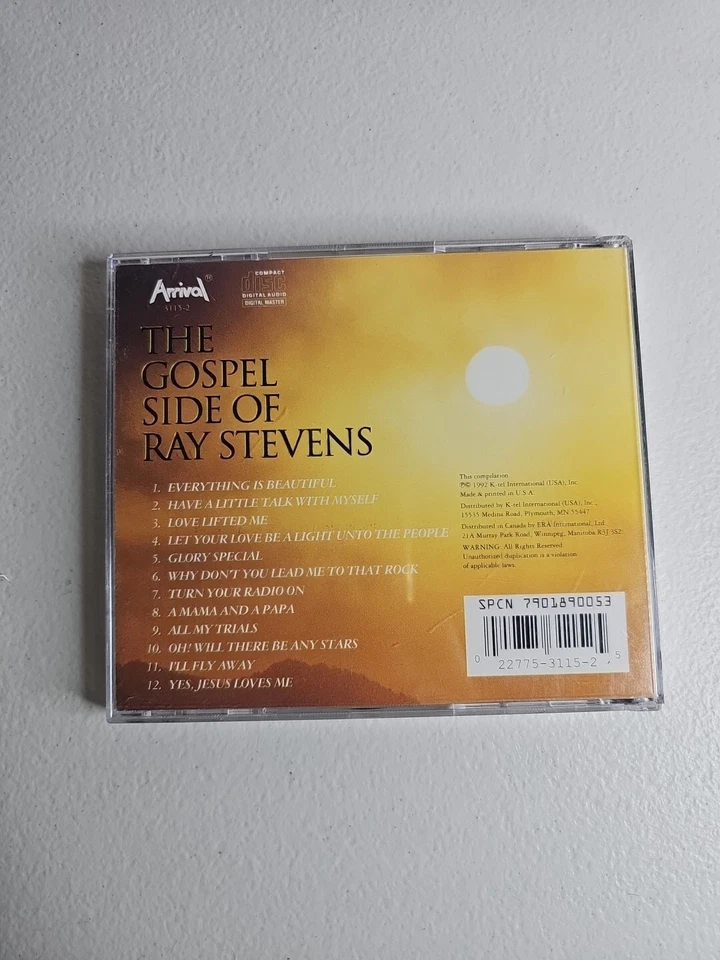 The Gospel Side of Ray Stevens CD 1992 Arrival 3115-2 Foto 2 de 3
