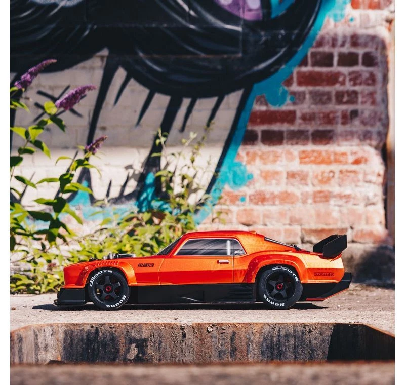 Arrma ARA7617V2T2 FELONY 6S BLX Street Bash 1/7 All-Road Muscle Orange - Bild 4 von 4