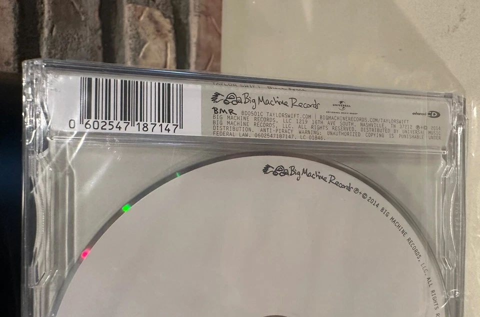 TAYLOR SWIFT - Blank Space (1989) - MAXI Brand New Sealed EU Enhanced CD - Image 3 of 4