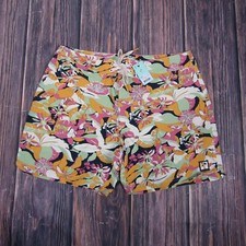 Marine Layer NEW NWT Mens 34 Coronado Board Shorts Swim Trunks Floral Green