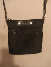 Marc By Marc Jacobs Black Nylon Crossbody Bag