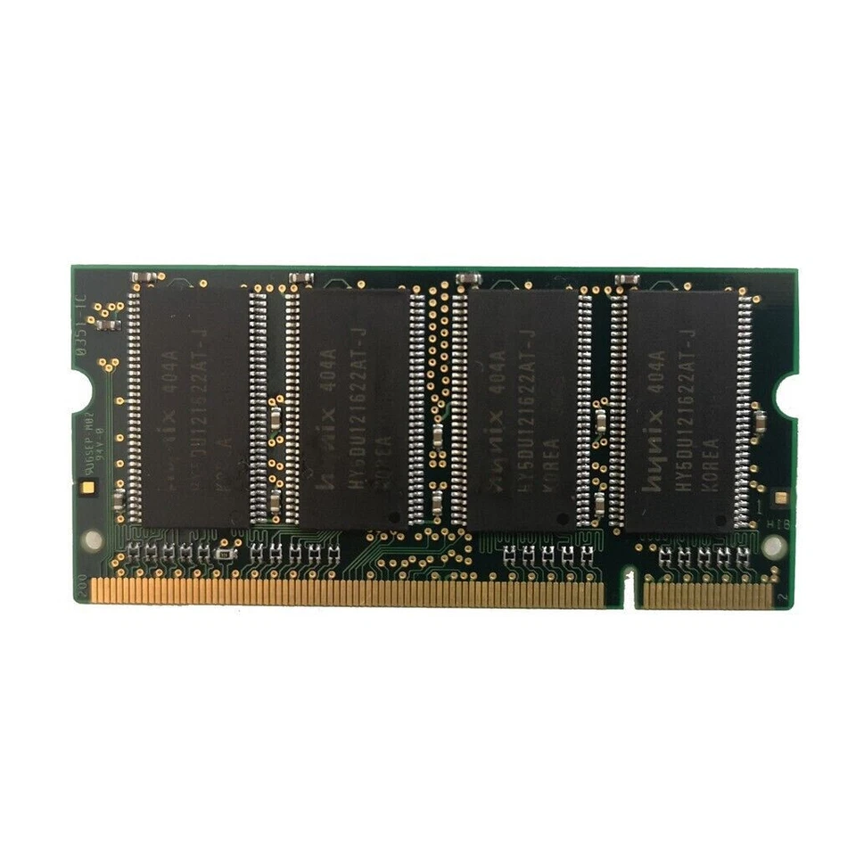 Hynix 512MB PC2700S-25330 So-DIMM 333 MHz DDR Laptop Memory RAM 200-PIN - Image 2 of 2