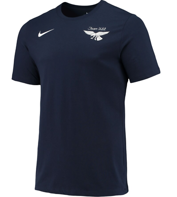 Nike Move to Zero Team USA Eagle Training T-Shirt sz S Small