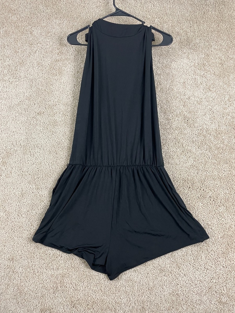 Baby Phat Romper Womens Large Regular Stretch V-Neck Sleeveless