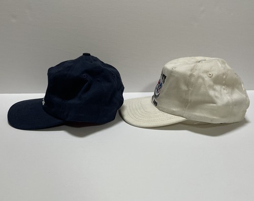 Two Vintage Labor Union (IAM) Mechanics Hats Local 1005 - Blue And White - Picture 2 of 6