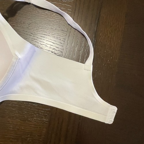 Warners No Side Effects Bra 40C Underwire Satin Padded Cups Back Smoothing 01356 - Picture 11 of 13