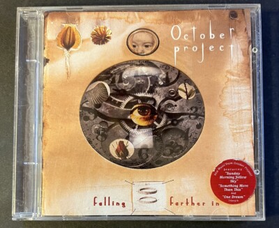 Falling Farther in by October Project (CD, 1995) Epic- CK 67019-Hype Sticker