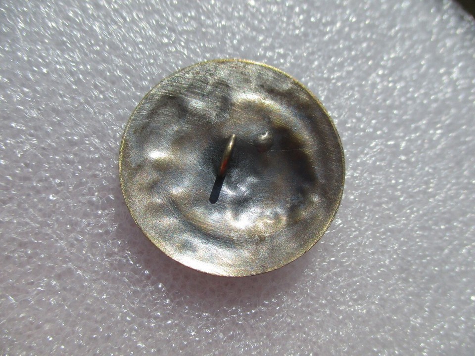 Vintage Antique French NOUVEAU GIRLFLOWERS IN HAIRBORDER Metal