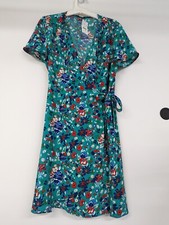 Nwt J Crew Factory Floral Wrap Style Spring Dress Size 4