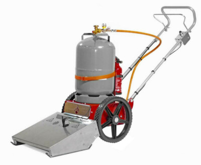 Unkrautbrenner Gasbrenner Abflammgerät Brenner Ferrari UKB40cm Unkrautvernichter
