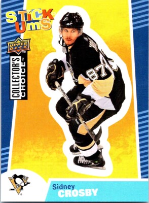 2009-10 Collector's Choice Stick-Ums Sidney Crosby #SU22