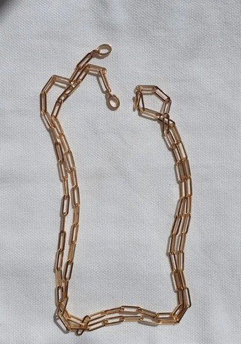 Kette, Silber 925, 18 Karat vergoldet, 80 cm lang. - Bild 5 von 5