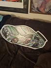 Vintage #18 Kyle Busch Interstate Batteries 38x15 Metal Sign rare beer bar camry