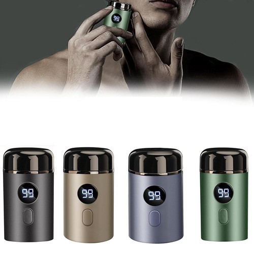 Men's Electric Beard Shaver Rechargeable Body Washer Portable Travel Car Shaver