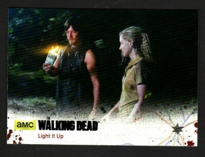 THE WALKING DEAD SEASON 4 PART 1 BLACK FOIL PARALLEL CARD 58 BETH & DARYL