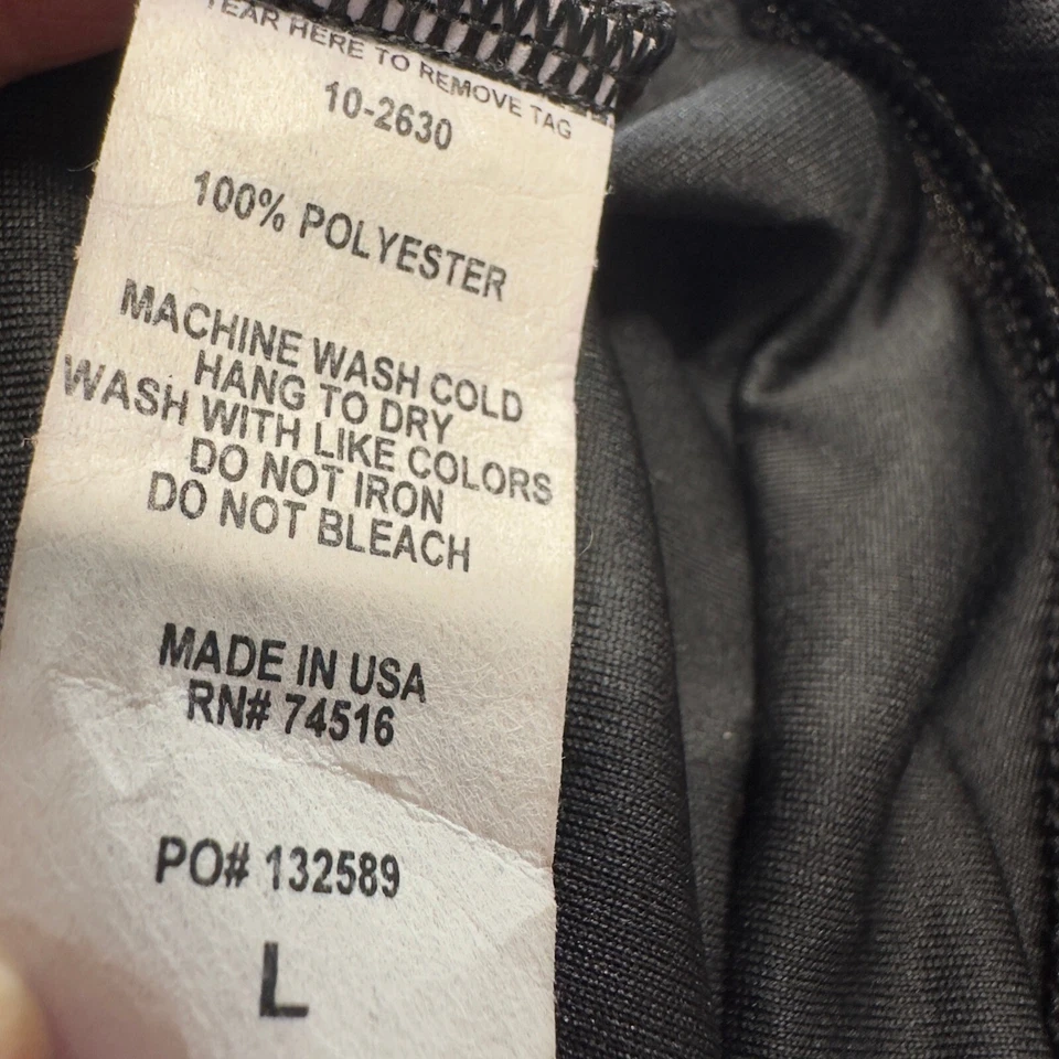 Chaleco de Ciclismo de Rendimiento De Colección Sin Mangas Bolsillos con Cremallera Completa Negro Blanco Rojo L Nuevo con Etiquetas Foto 4 de 4