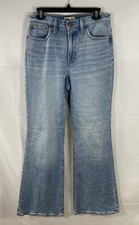 Madewell Women's The Perfect Vintage Flare Jean Light Wash High Rise Size 28 NWT