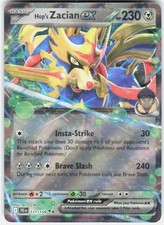 Pokemon TCG Hop's Zacian ex Journey Together 111/159 Double Rare Holo NM