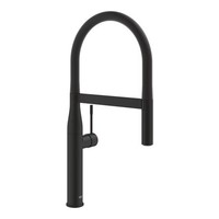Grohe Essence Einhand-SpüLtischbatterie, Mit Profibrause, Phantom Black (30503KF