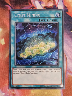 Yugioh Cynet Mining DANE-EN051 Secret Rare NM