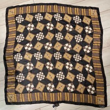Fendi Scarf Vintage Large 77 cm Silk Wool Blend Authentic Rare Genuine