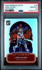 2024 Donruss Optic Uptowns Josh Allen #16 PSA 10 SP 🔥 Buffalo Bills