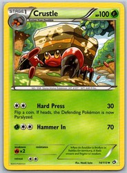 Crustle 14/113 Legendary Treasures Uncommon