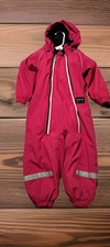 Polarn O Pyret PURPLE PINK TODDLER BABY SNOWSUIT 92/1.5-2 YRS SWEDISH DOUBLE ZIP
