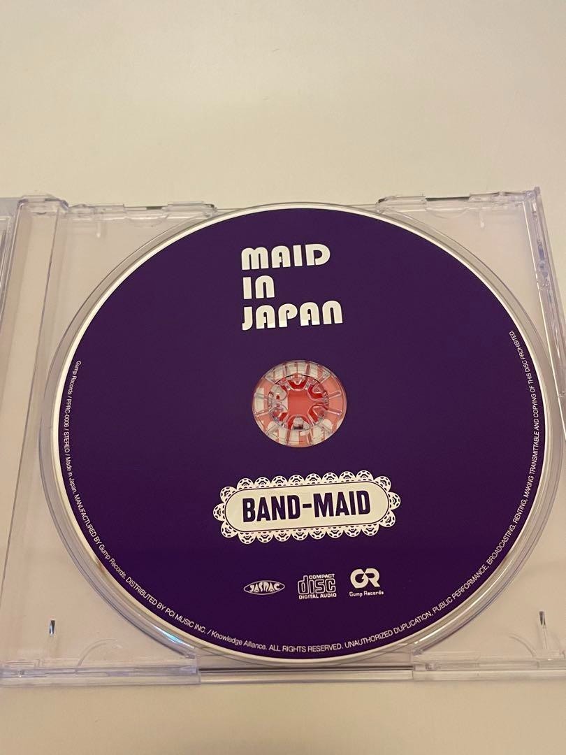 BAND MAID MAID IN JAPAN 1st Album CD Be OK Ever Green FORWARD