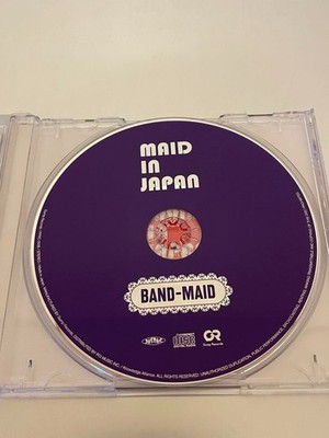 BAND MAID MAID IN JAPAN 1st Album CD Be OK Ever Green FORWARD