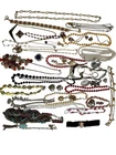Vintage Costume Jewelry Necklace Lot Signed Napier Lisner Avon + Tiffany Heart
