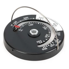 Magnetic Stove Thermometer Flue Wood Burner Fuel Temperature Gauge Fireplace