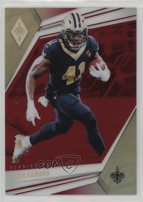 2019 Panini Phoenix Red 6/299 Alvin Kamara #85 4f5