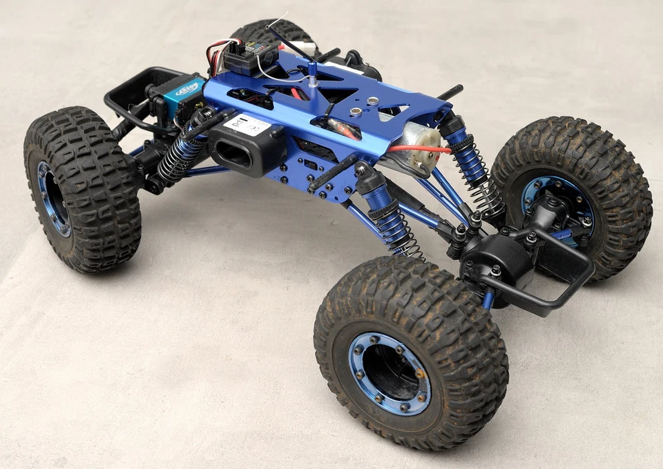Carson X-Crawlee Crwawler 1:10 ++ RC Car 4WD ++ Brauchbar, teilkomplett ++ - Bild 2 von 3