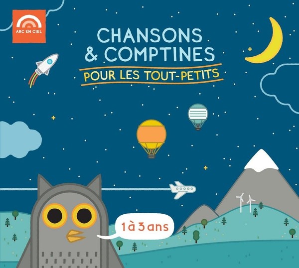 Audio Cd - Chansons And Comptines: Pour Les Tout-Petits 1-3 Ans / Various - Arc-image