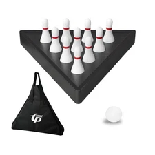 Tabletop Shuffleboard Bowling Pin Set Portable Shuffleboard Bowling Pin