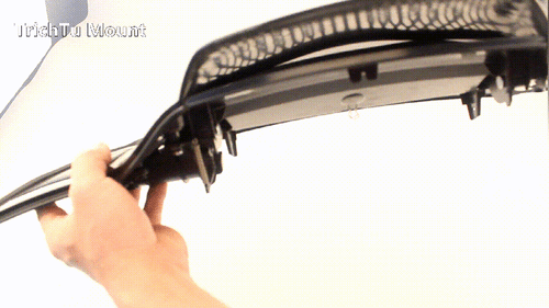 Mesh Fairing Vent Screen Black Top Grill For Touring Harley Road Glide 2015-2024 - Picture 20 of 20