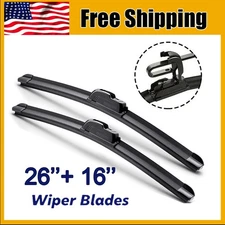 Genuine Original Equipment Front Windshield Wiper Blades Pair 26"+16" All Season
