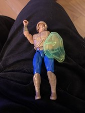 MOTU Vintage New Adventures Of He-Man Action Figure w Armor 1989 Mattel