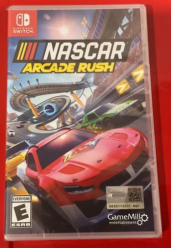 Nintendo Switch NASCAR Arcade Rush Game - Brand New & Sealed