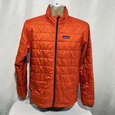 Patagonia Puffer Jacket Youth XXL 16-18 Orange Nano Primaloft PURE Insulated