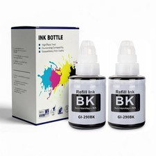 G4210 Black Ink Refill Bottles GI-290 GI290 Compatible for Canon Pixma G2200 G32