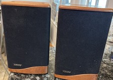 Coppia di altoparlanti stereo Mini Advent II a 2 vie vintage testati ex condizioni