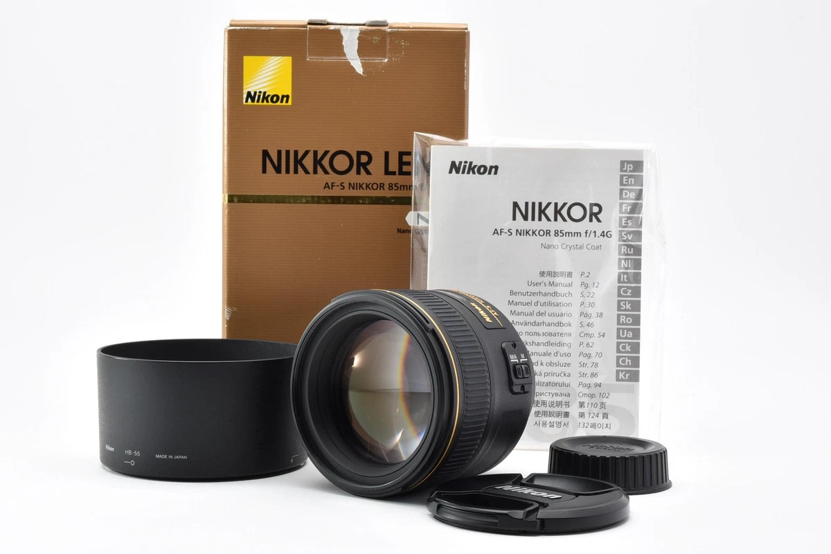 Nikon NIKKOR 85mm f/1.4 Camera Lenses for sale | eBay
