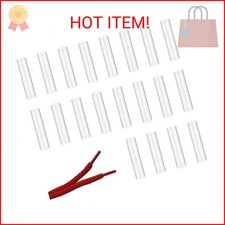 QfwdfcTrenz 20 Pcs Aglets for Shoelaces, Sneakers Shoe Laces Heat Shrink Shoelac