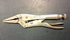 Petersen Dewitt, Vise Grip, 6LN Streight Long Nose Locking Pliers, USA