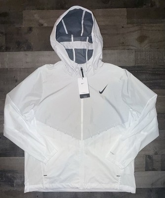 Nike AeroSwift Storm-Fit Aerogami Running Jacket White Men's Size